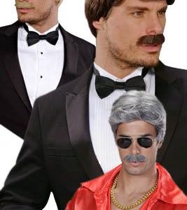 Perruque et Moustache Playboy