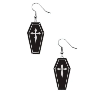 Boucles d'oreilles de cercueils