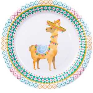 Assiettes de Lama Amusant