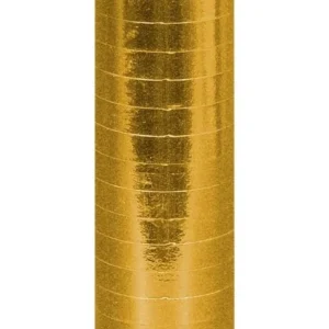 Rouleau de serpentins dorées