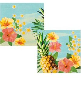 Serviettes en Papier Hawaï Paradise
