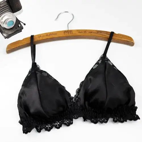 Soutien-Gorge Satin Minimaliste – Image 2